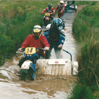 Taking part in the Welsh Two Days Enduro